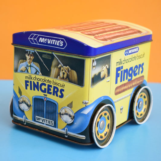 Vintage 1980s Delivery Van Tin - Chocolate Fingers