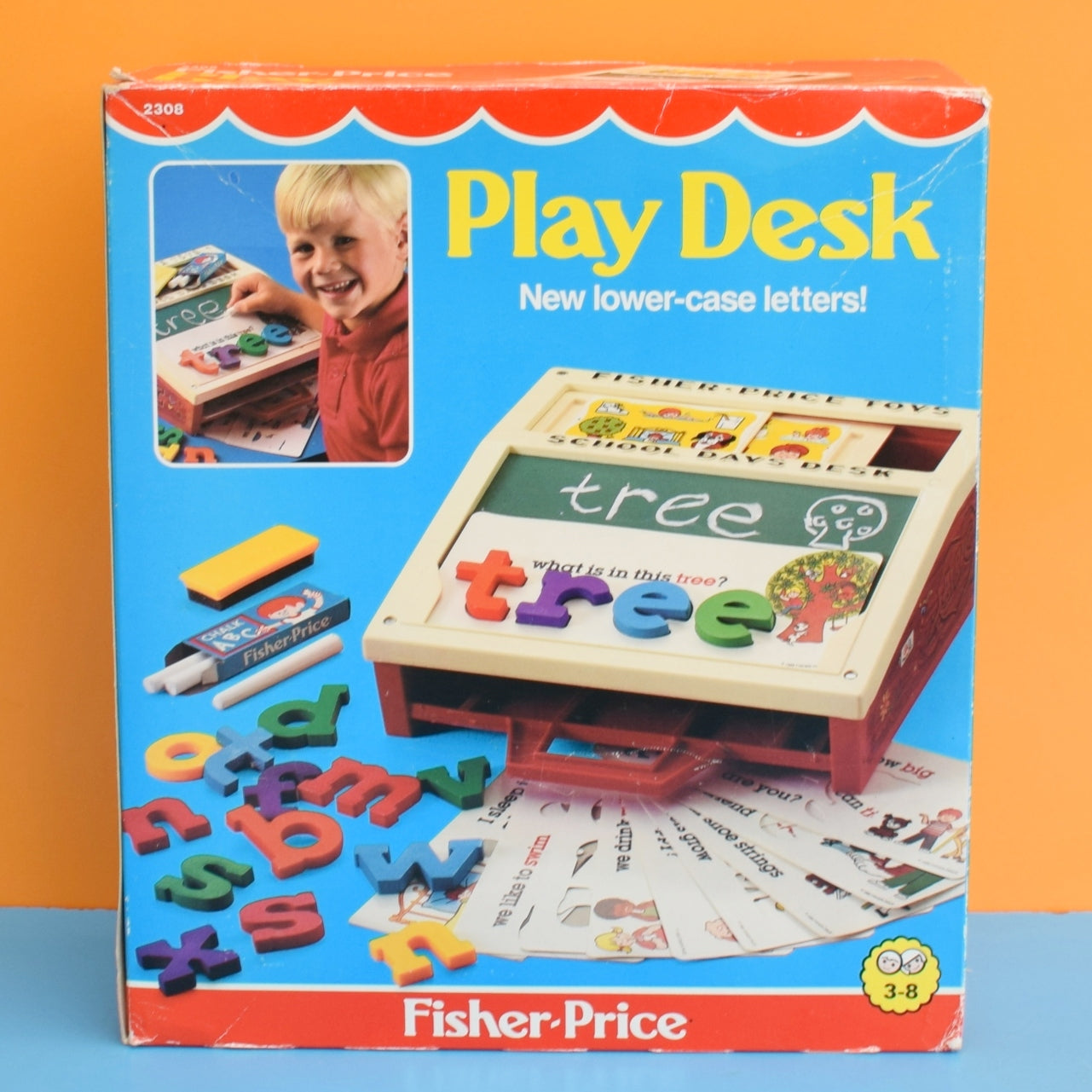 Vintage 1980s Fisher Price - Desk- Boxed