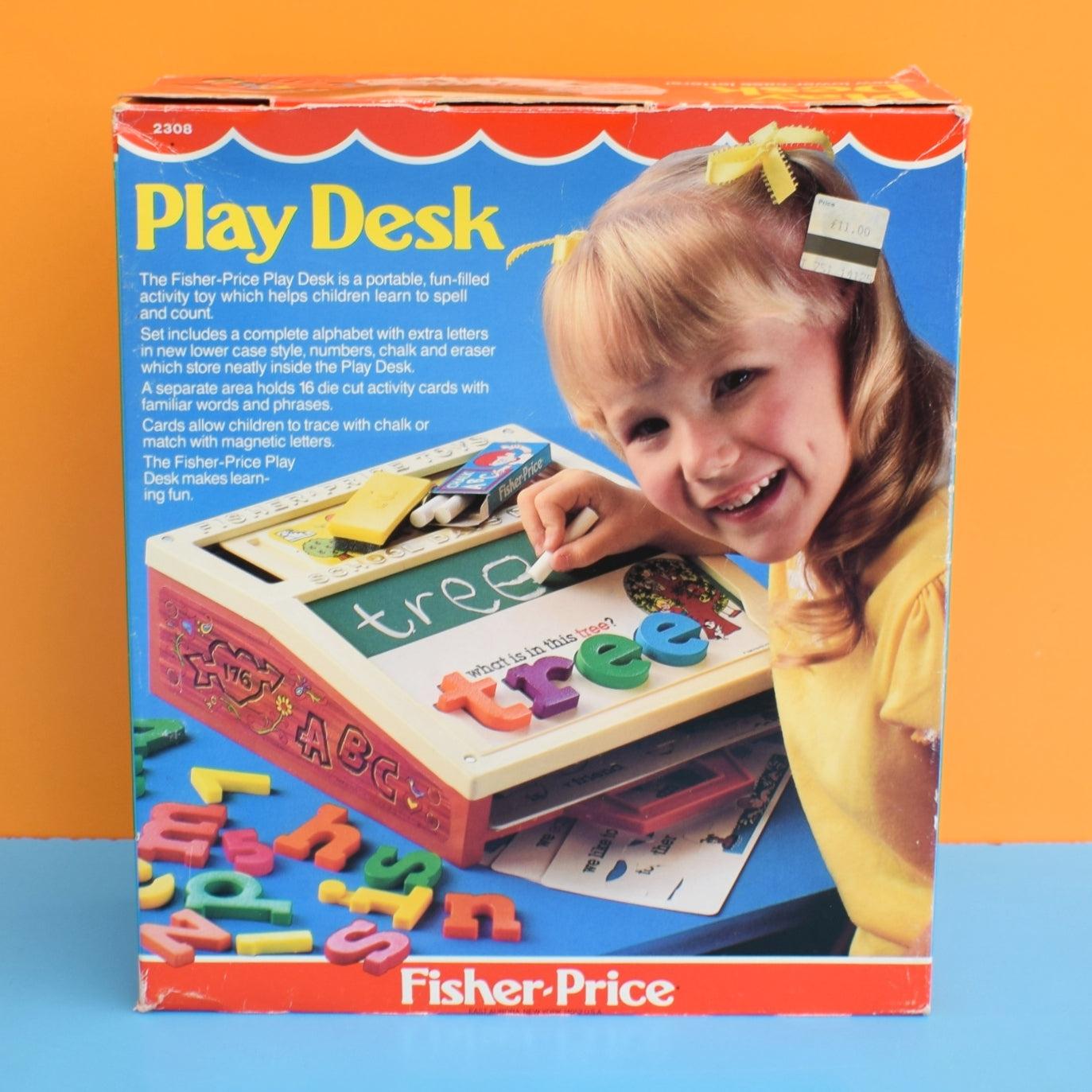 Vintage 1980s Fisher Price - Desk- Boxed