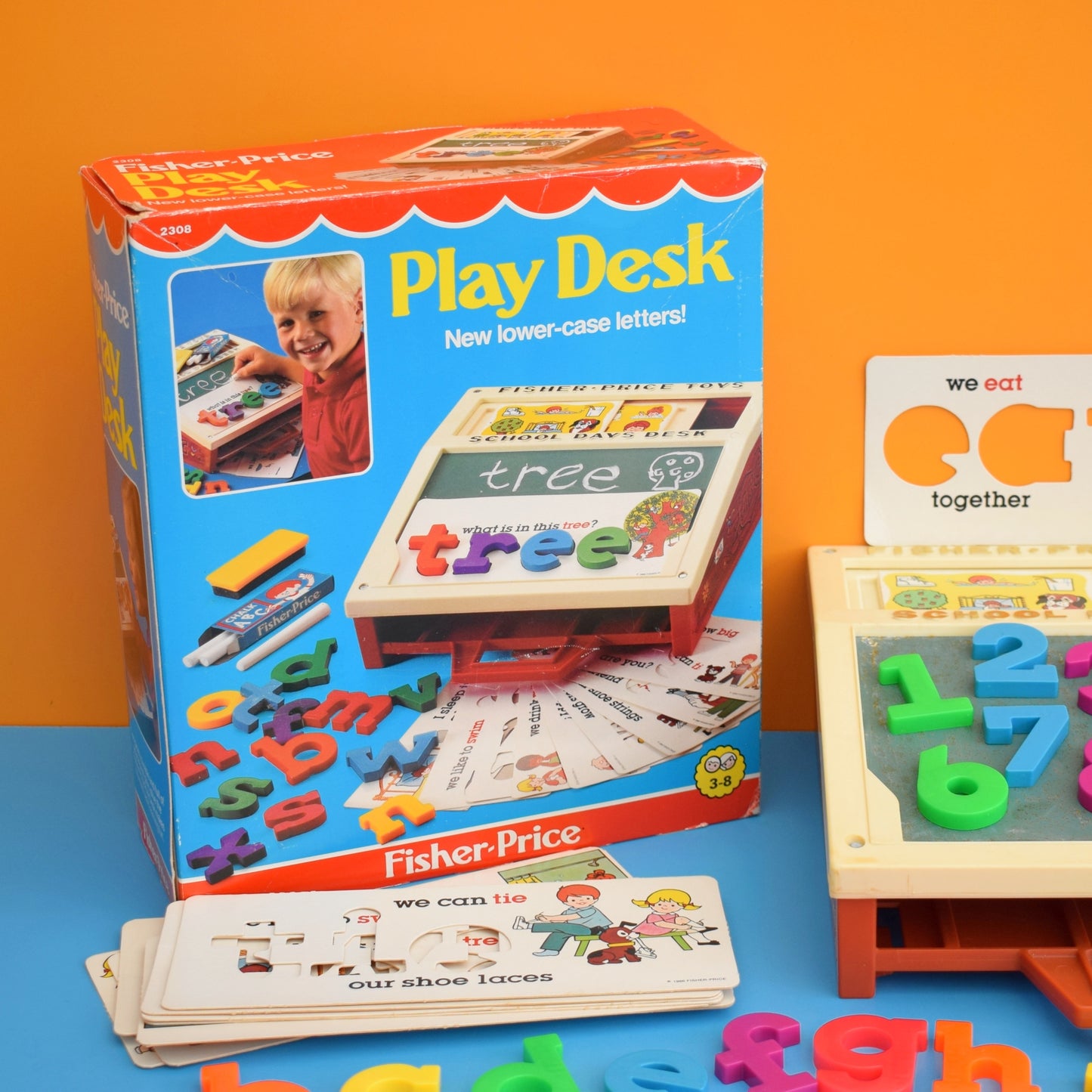 Vintage 1980s Fisher Price - Desk- Boxed