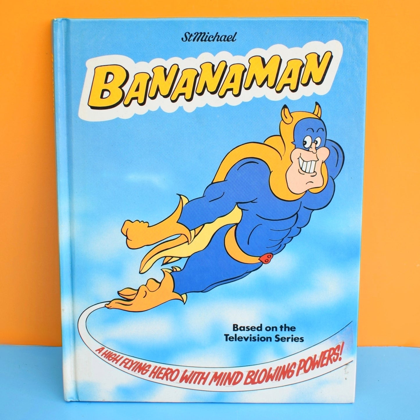 Vintage 1990s Bananaman Book Banana Man