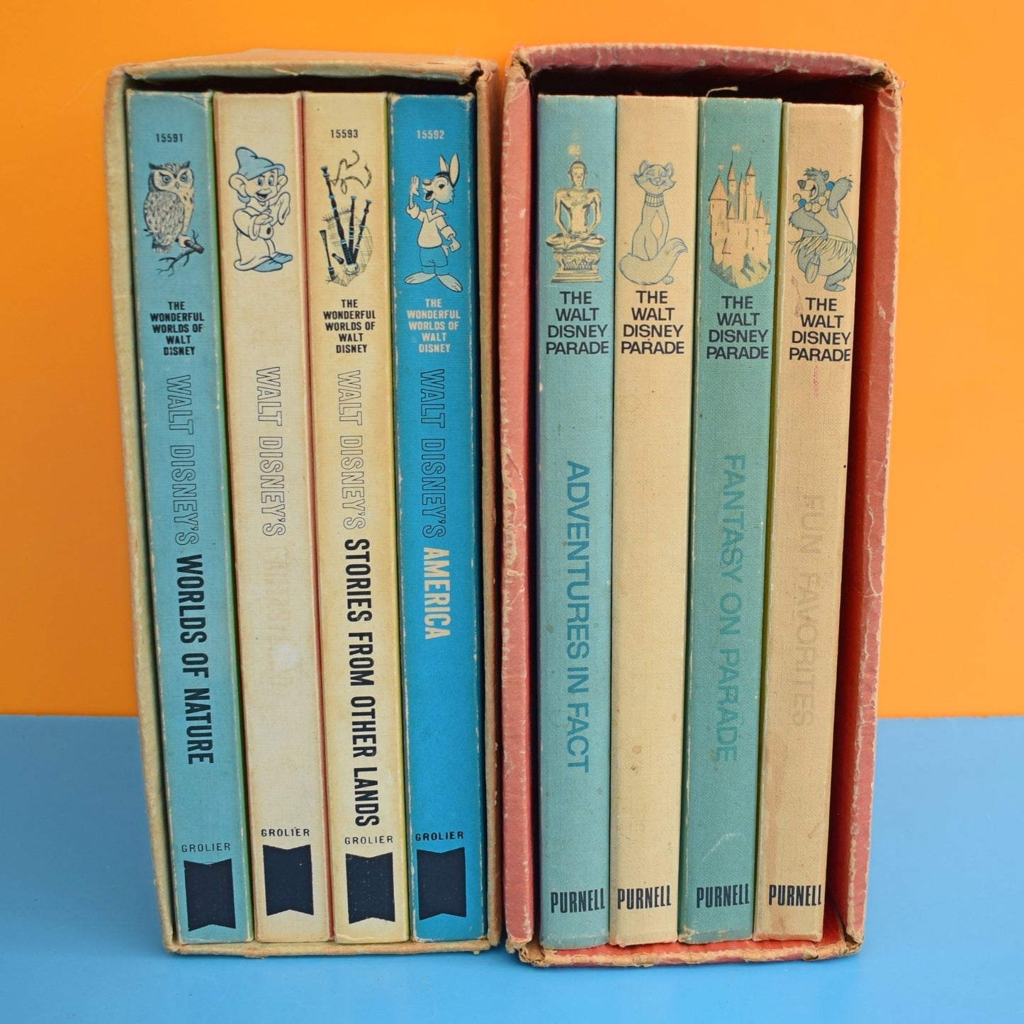 Vintage 1960s Disney Book Sets