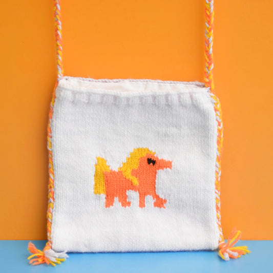 Retro Hand Knitted Bag - Kids - My Little Pony