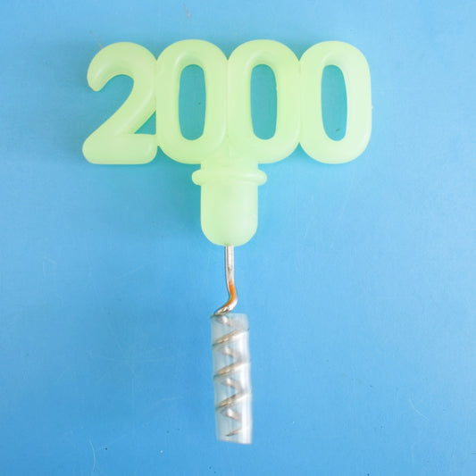 Vintage 2000 Corkscrew - Glow In The Dark