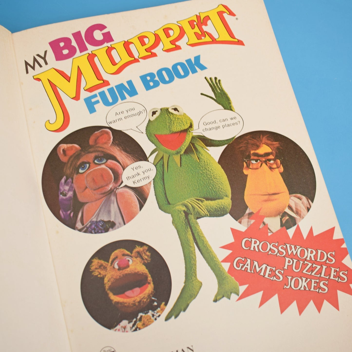 Vintage 1970s The Muppet Show Annual & Fun Book