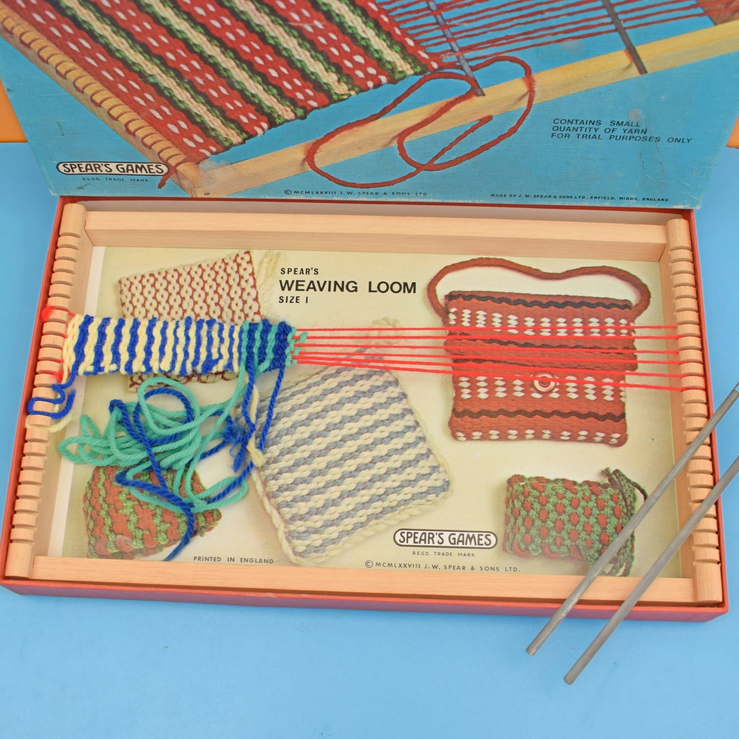 Vintage 1970s Weaving Loom - Spears Games