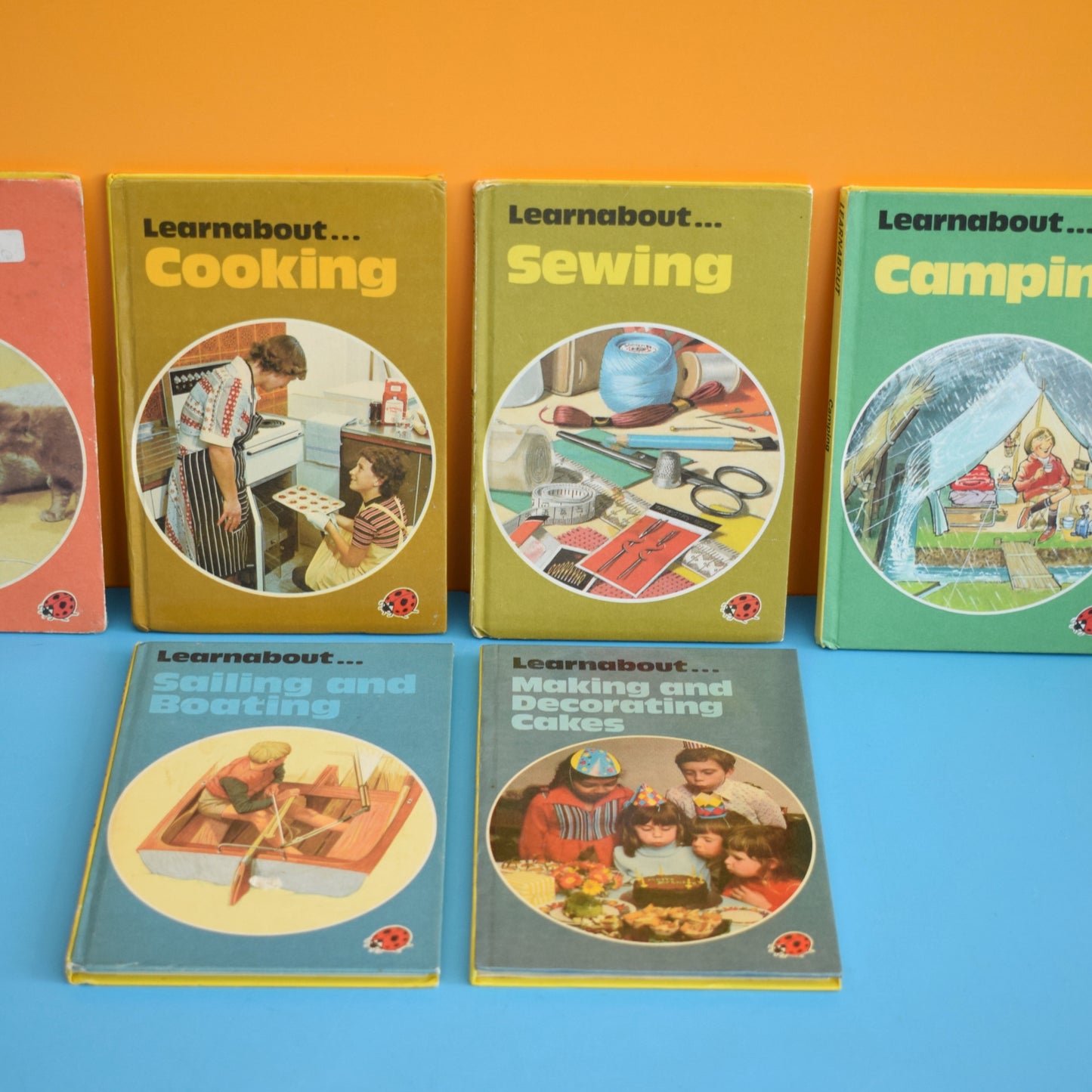 Vintage Ladybird Book - Learnabout- Camping / Sailing