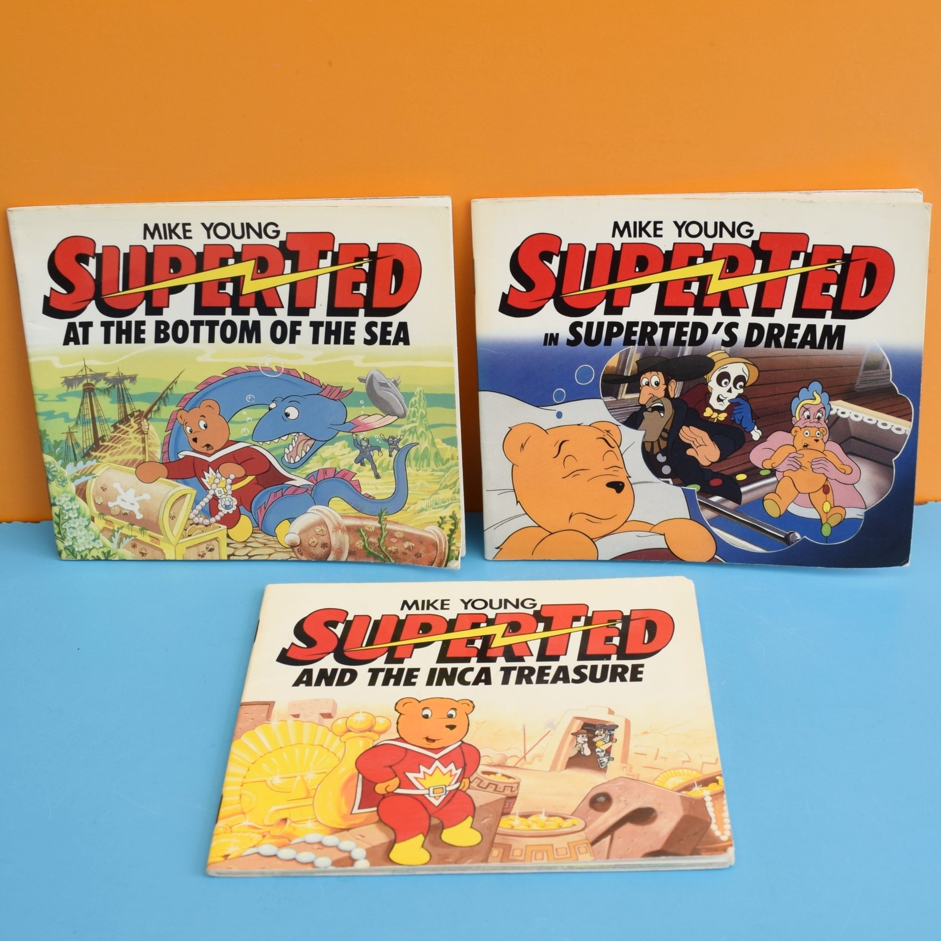 Vintage 1980s Books - Superted X3 – Pineapple Retro