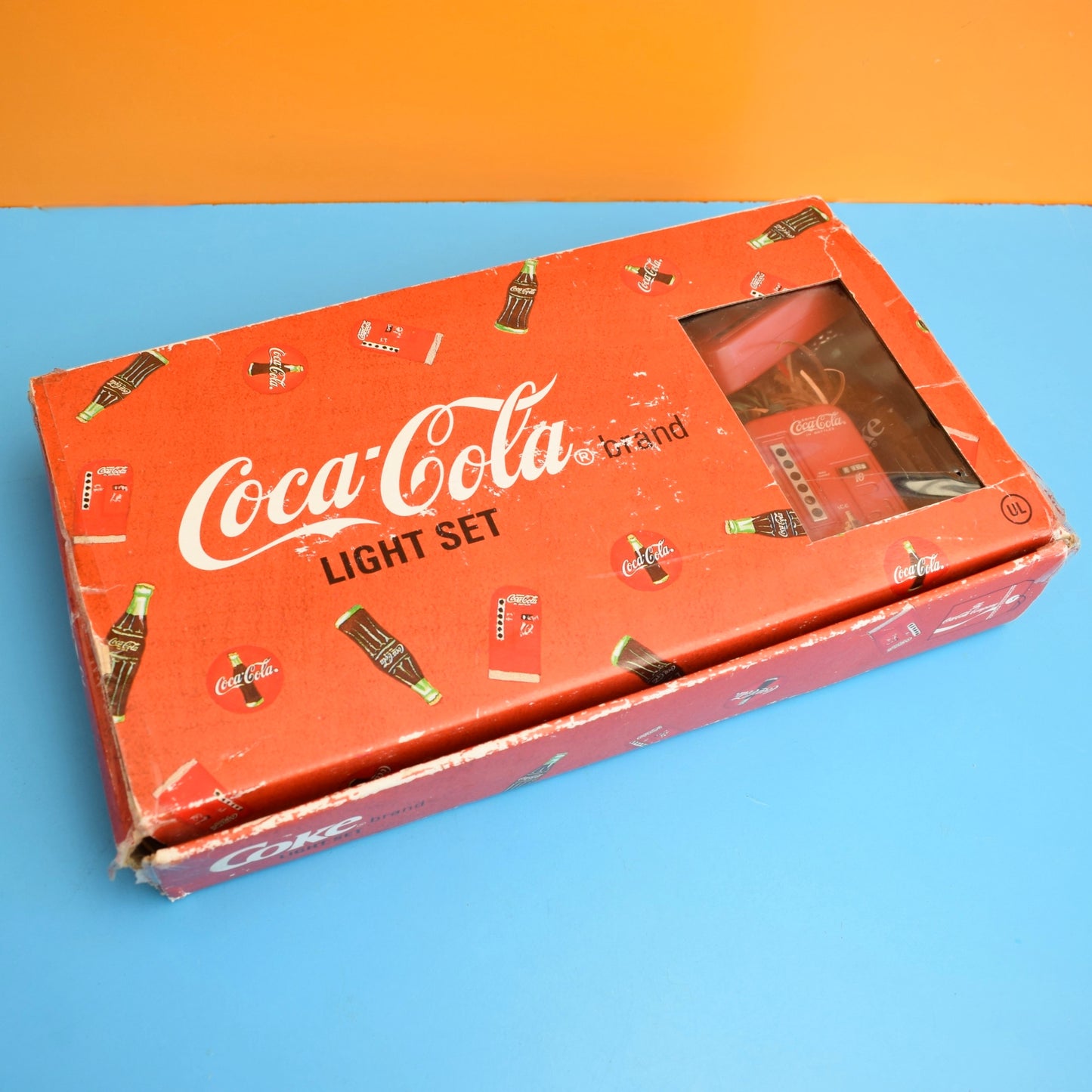 Vintage 1990sString Light Sets - Coke / Coca Cola