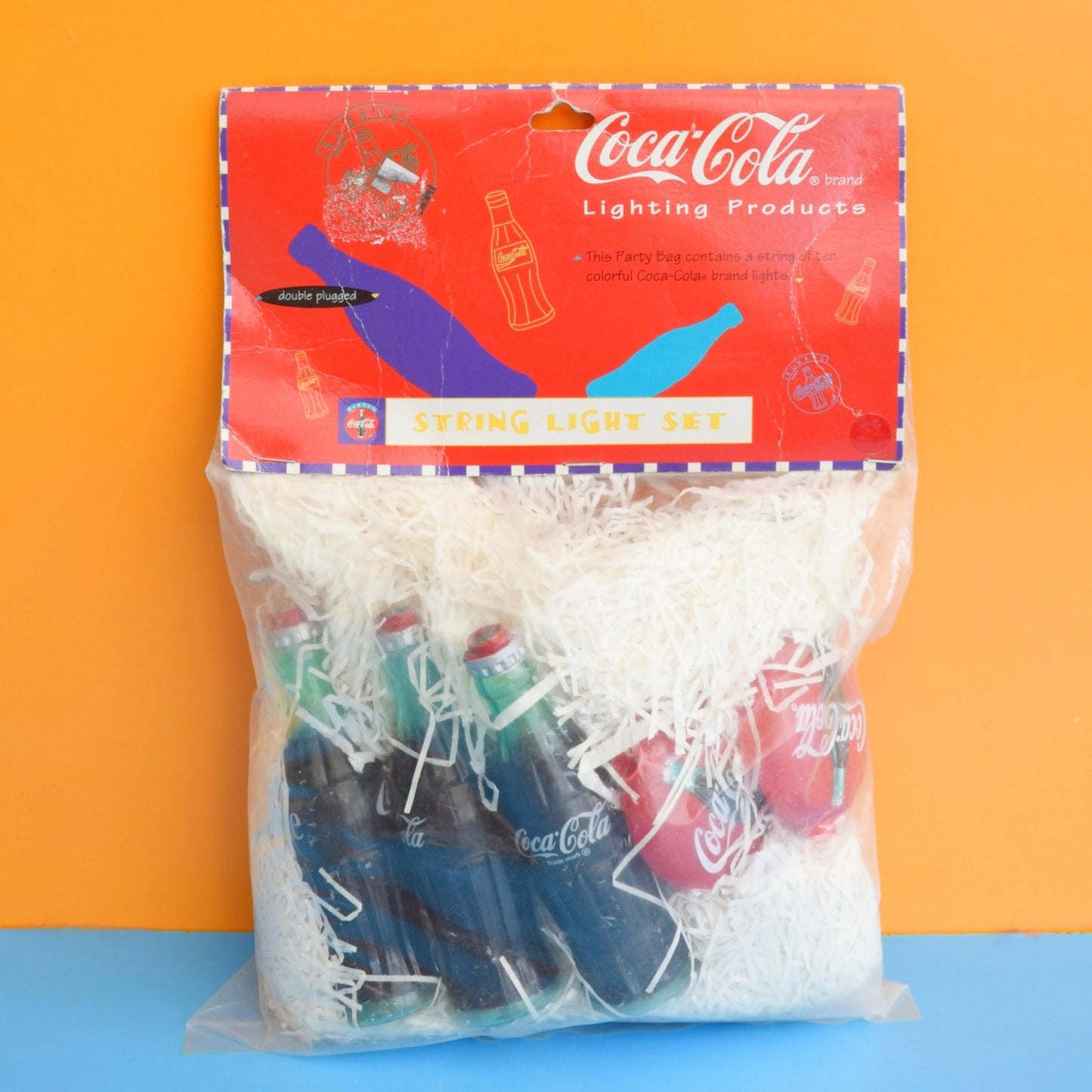 Vintage 1990sString Light Sets - Coke / Coca Cola