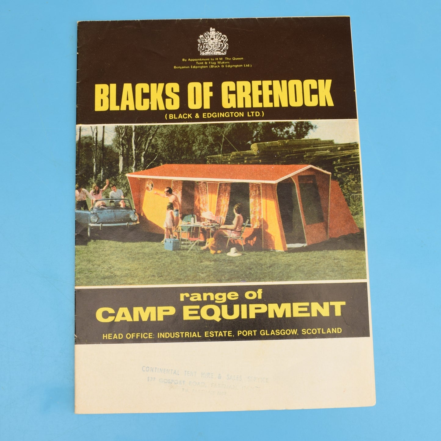 Vintage 1970s Camping/ Tent Brochures