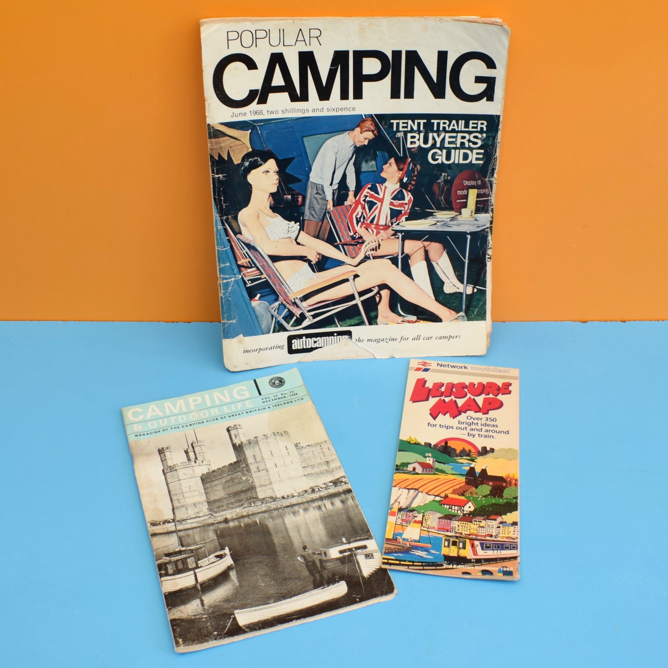 Vintage 1960s Camping Brochures – Pineapple Retro