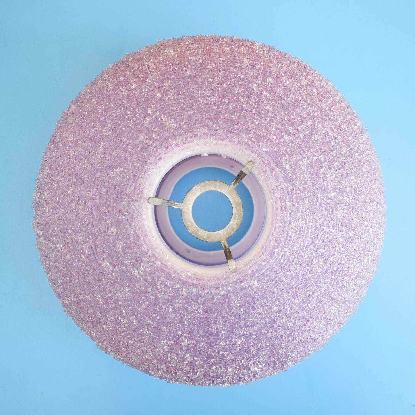 Vintage 1960s Rotaflex Cristal Plastic Light Shade - Lavender
