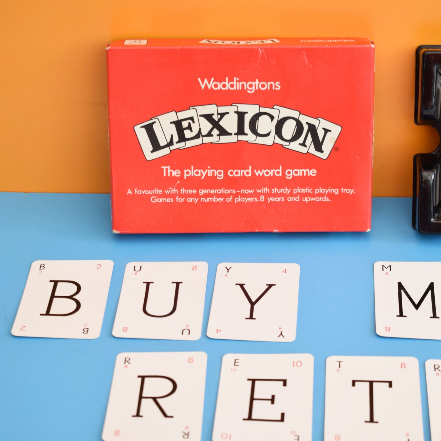 Vintage 1970s Card Game - Lexicon - Anagrams - Craft .