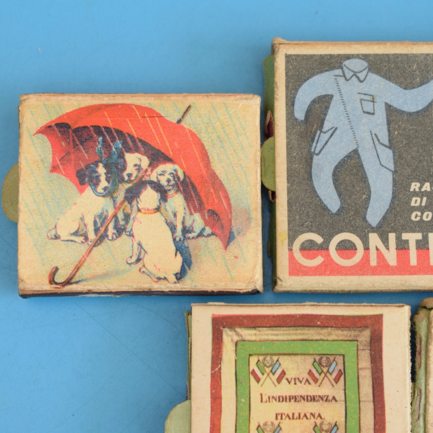 Vintage 1940s Matchboxes / Matchbook Covers - Amazing Designs