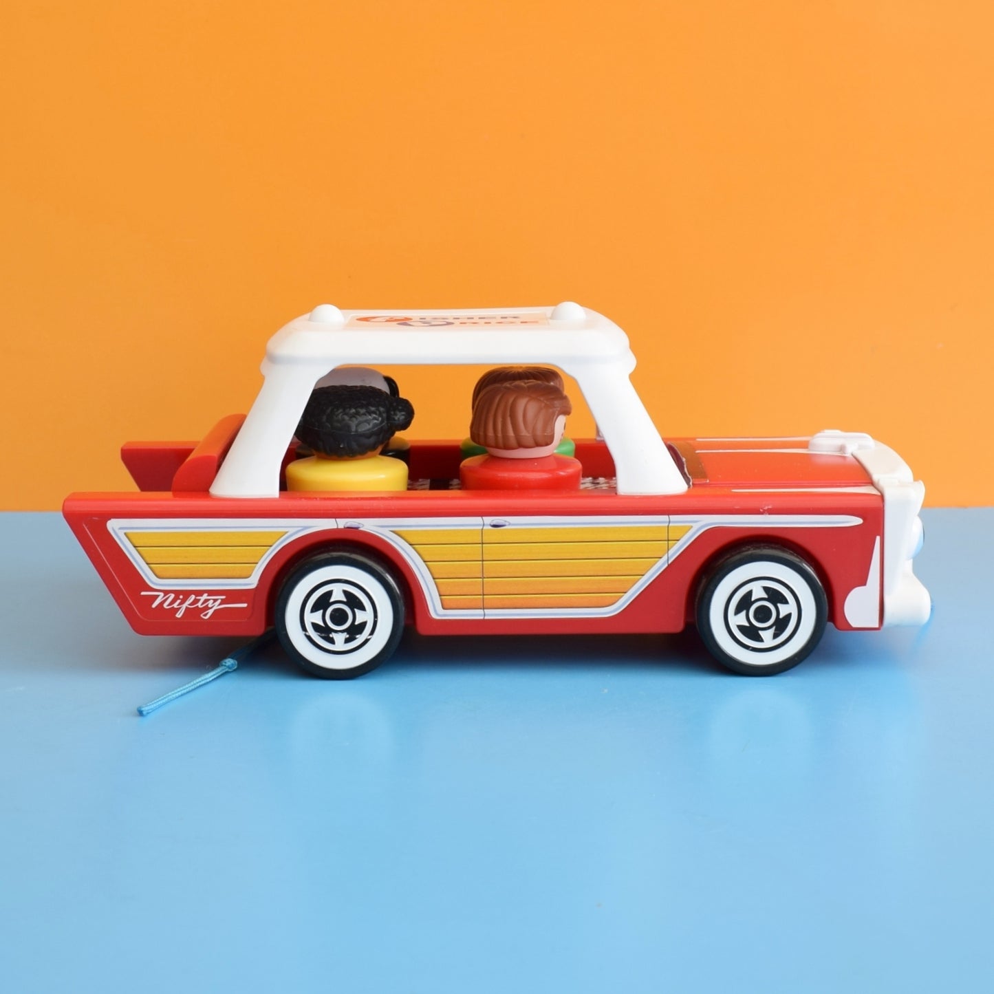 Vintage 1990s Fisher Price - Nifty Station Wagon Car