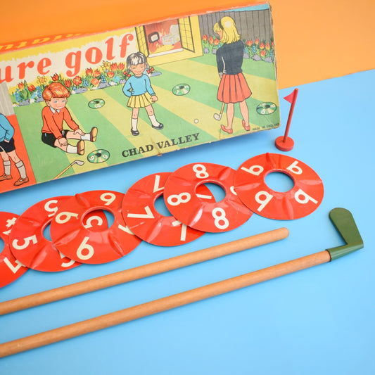 Vintage 1960s Indoor Golf Game - Chad Valley