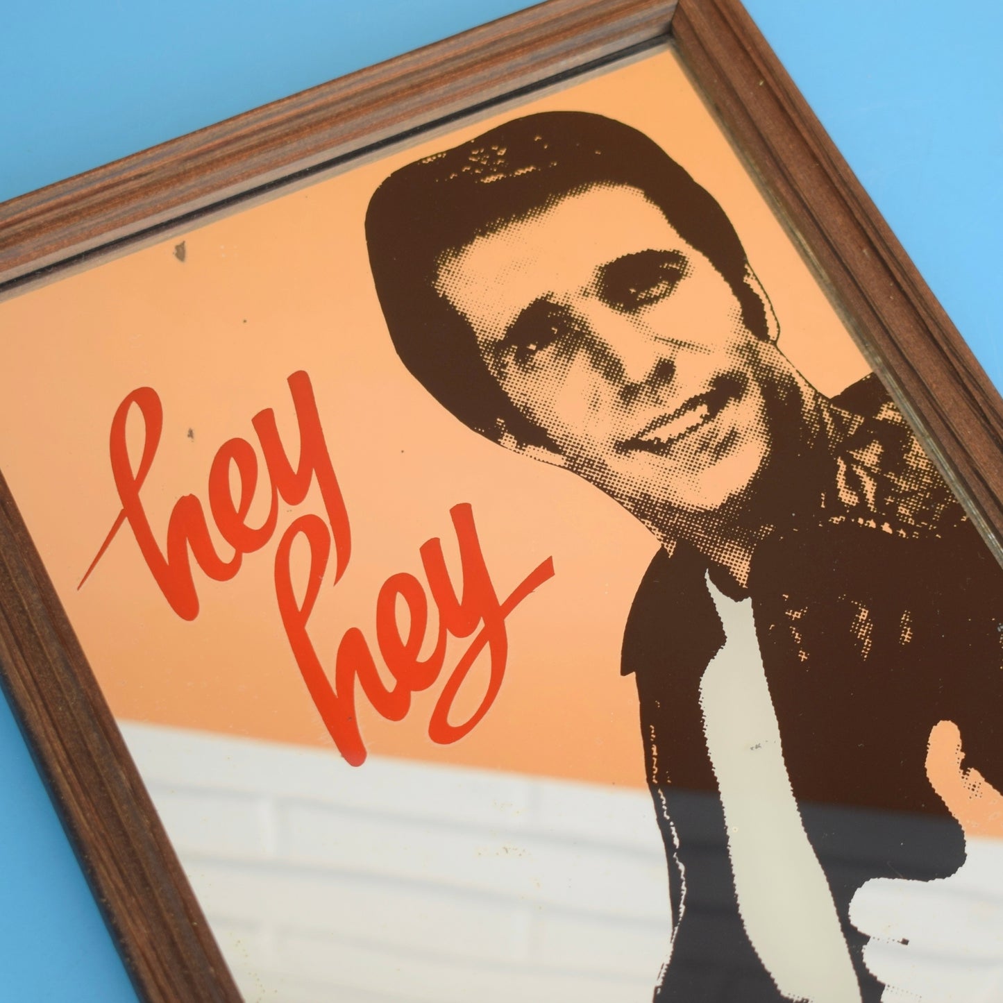 Vintage 1970s The Fonz Picture Mirror