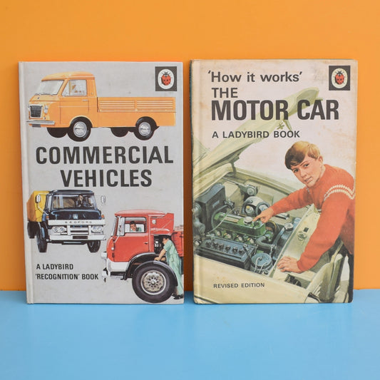 Vintage 1970s Ladybird Book - How it Works - The Car / Commercial Vehicles