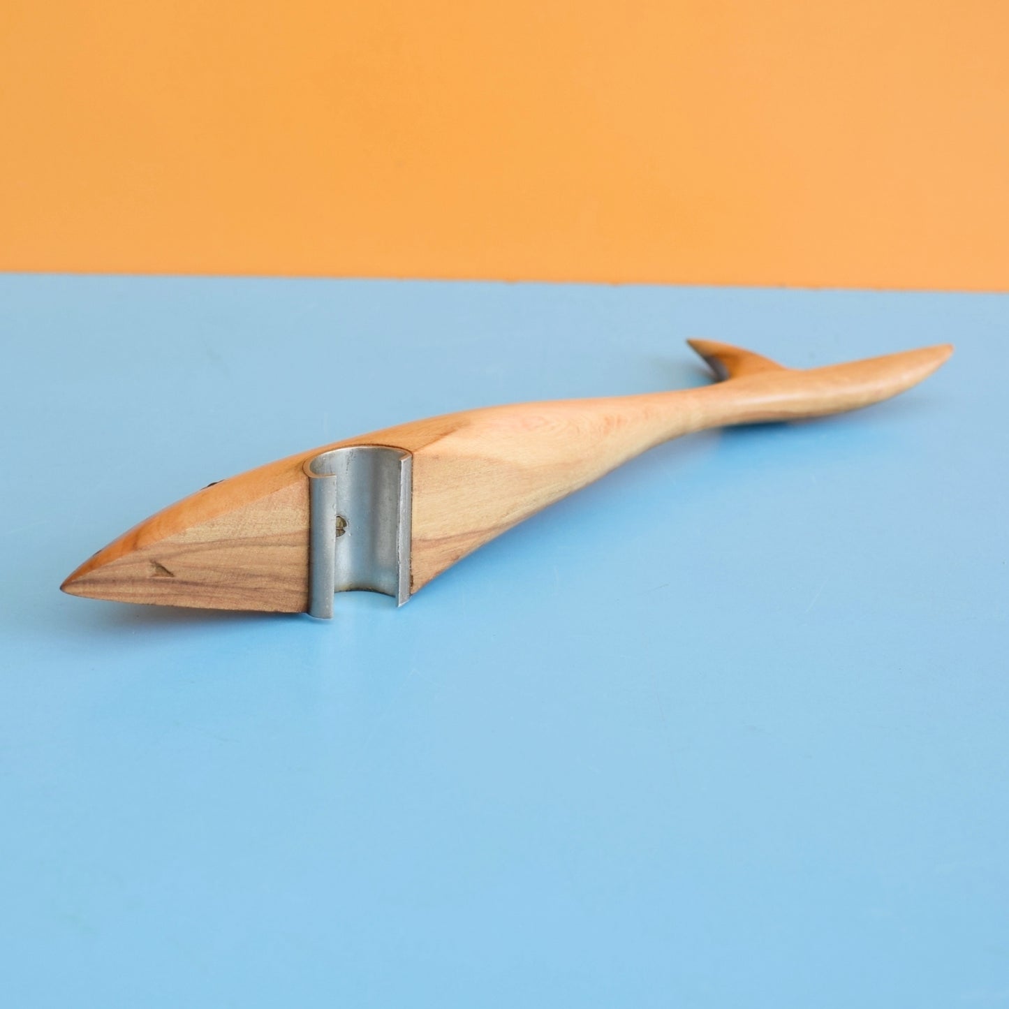 Vintage 1960s Bottle Opener - Wooden Fish