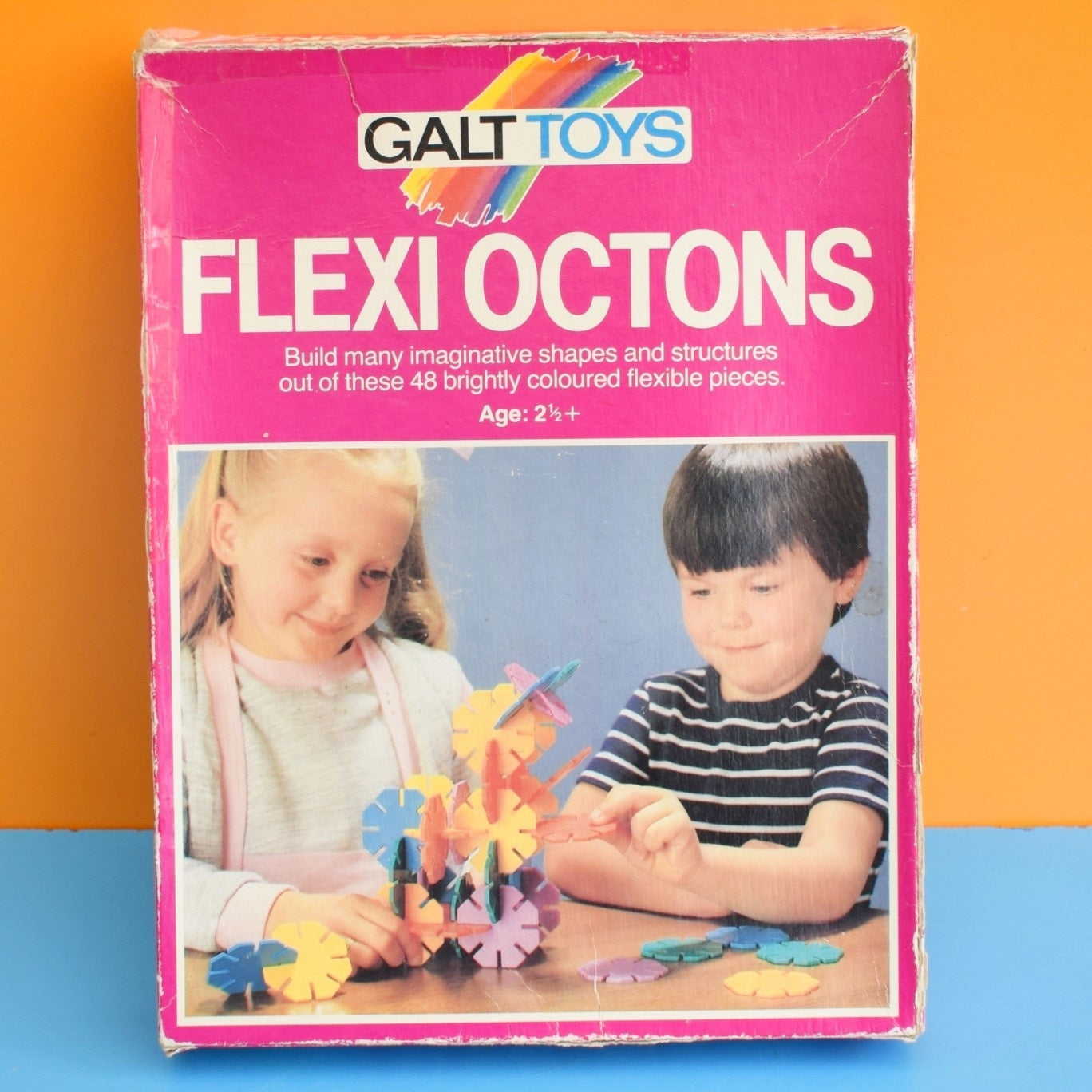 Vintage 1980s Flexi Octons - by Galt (Boxed)