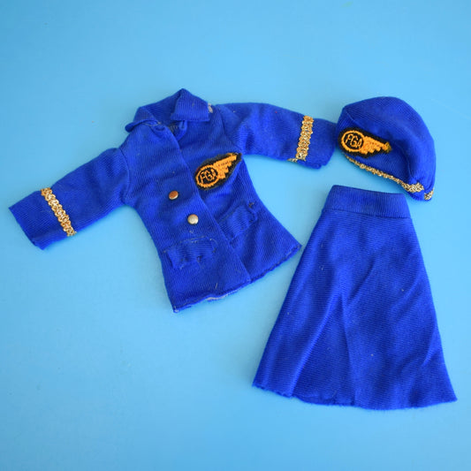 Vintage 1970s Sindy Size Outfit  - Faerie Glen - Air Hostess / Pilot