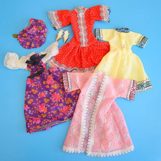 Vintage 1970s Sindy Size Outfit Bundle - Faerie Glen