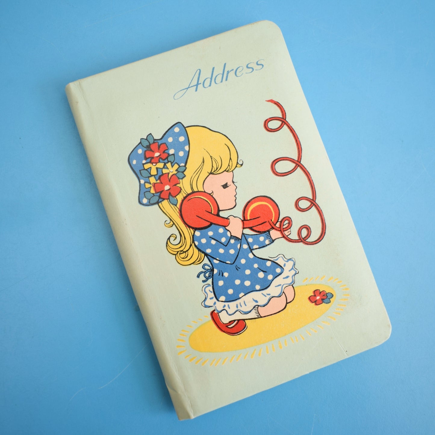 Vintage 1960s Little Kitsch Address Book- Unused