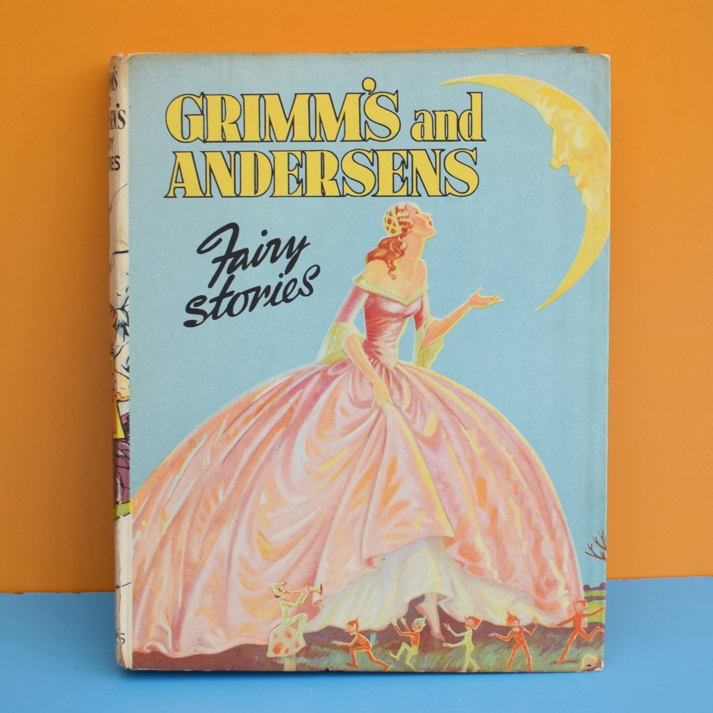 Vintage 1950s Grimm's & Andersens Fairy Stories Book