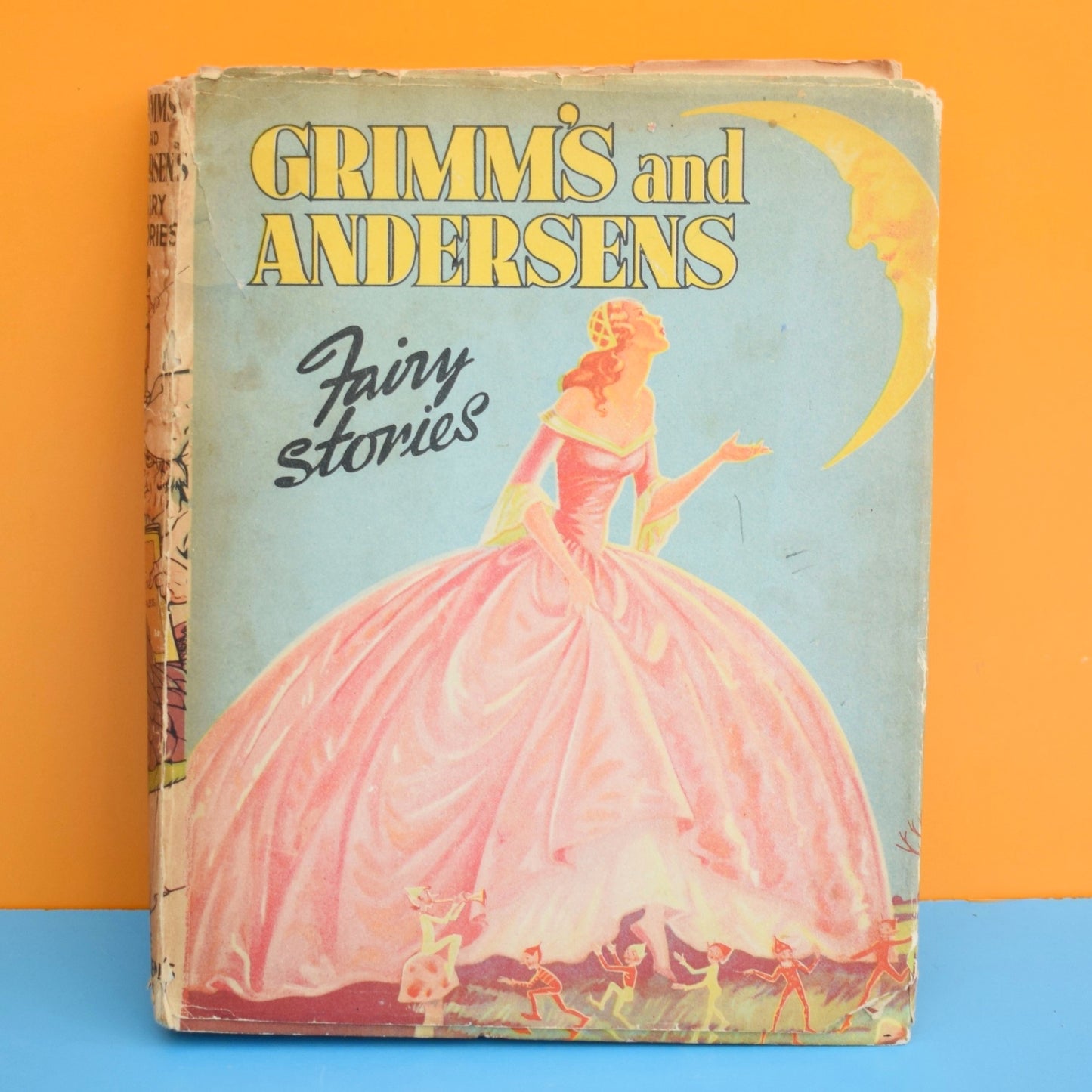 Vintage 1950s Grimm's & Andersens Fairy Stories Book