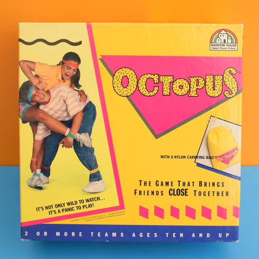 Vintage 1980s Family Team Game - Octopus