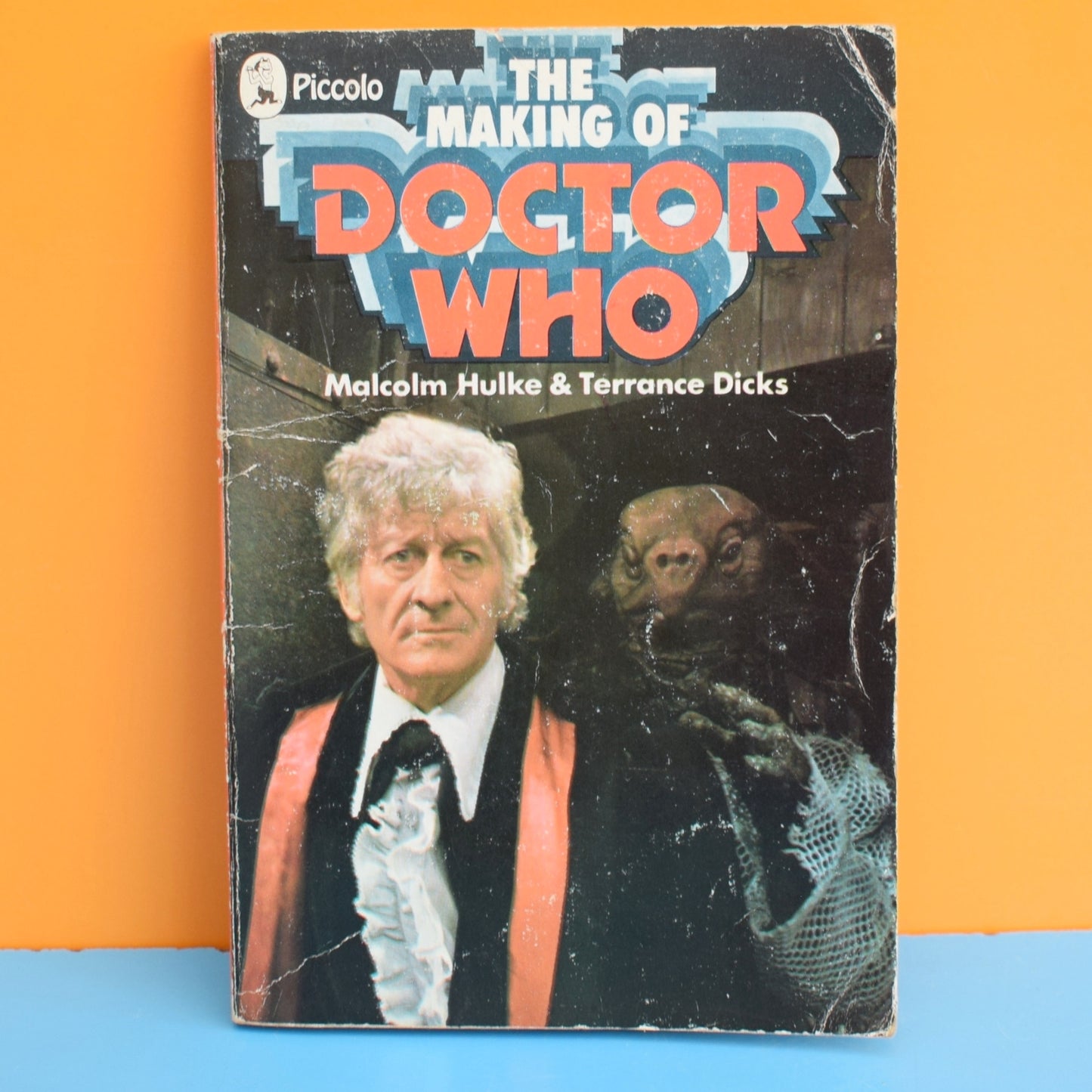 Vintage 1970s/ 80s Doctor Who Books .