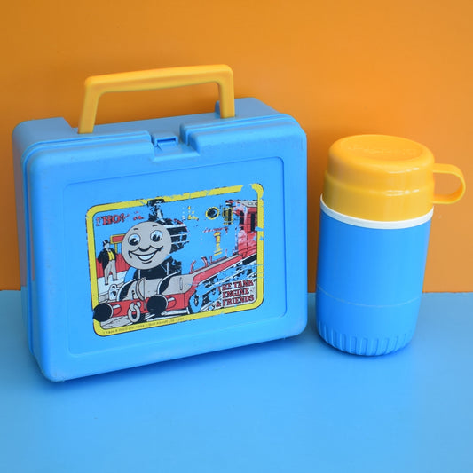 Vintage 1980s Bluebird Lunchbox / Flask- Thomas The Tank Engine