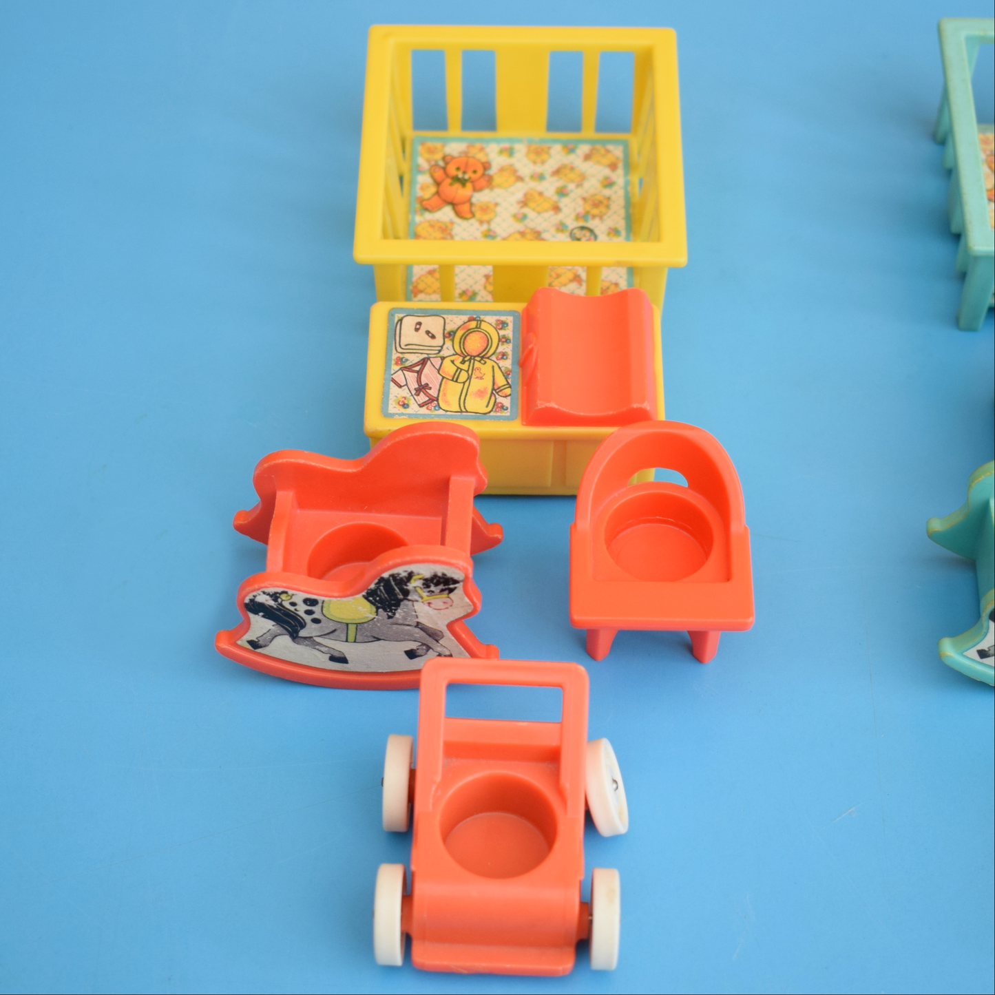 Vintage 1970s Fisher Price Nursery Sets