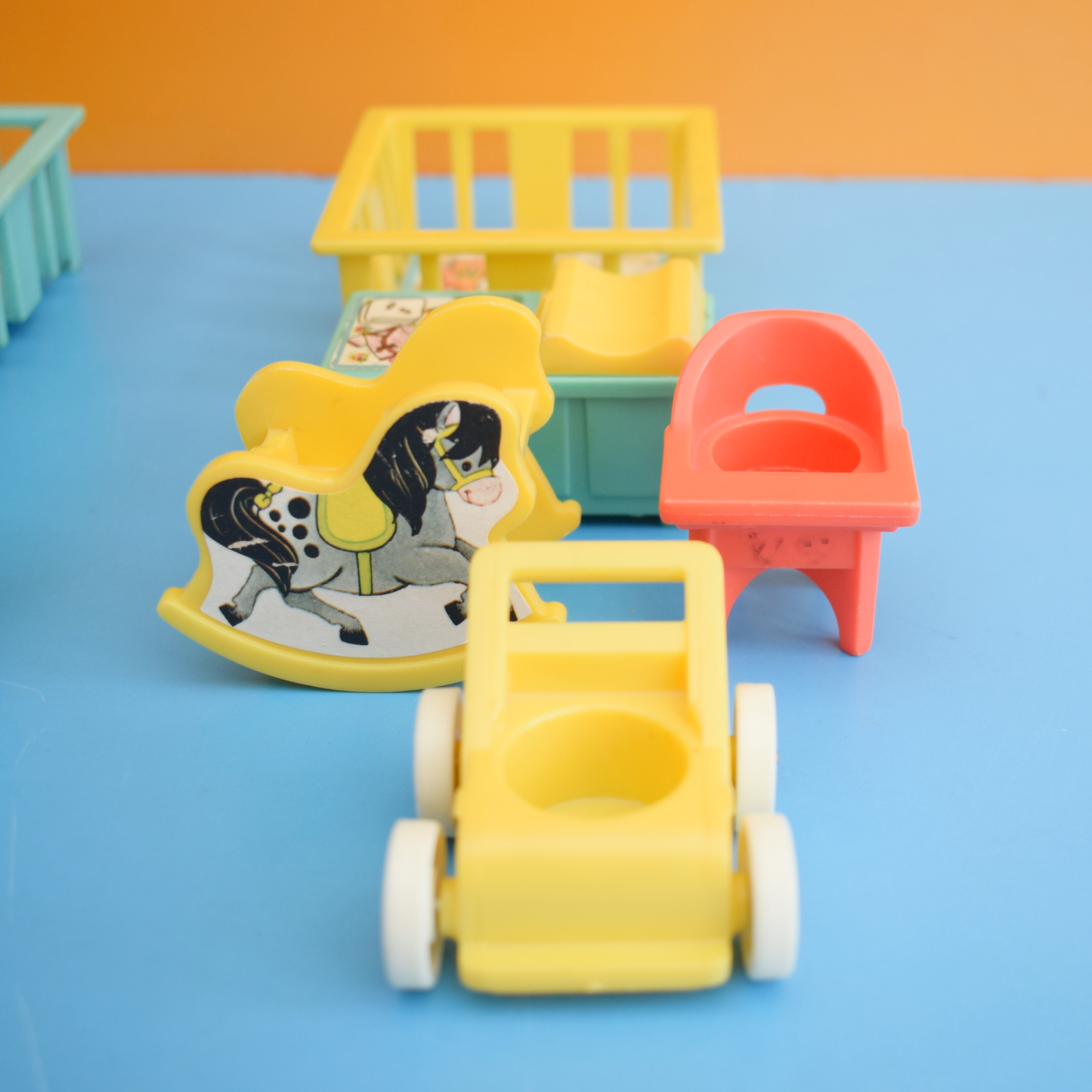 Vintage 1970s Fisher Price Nursery Sets