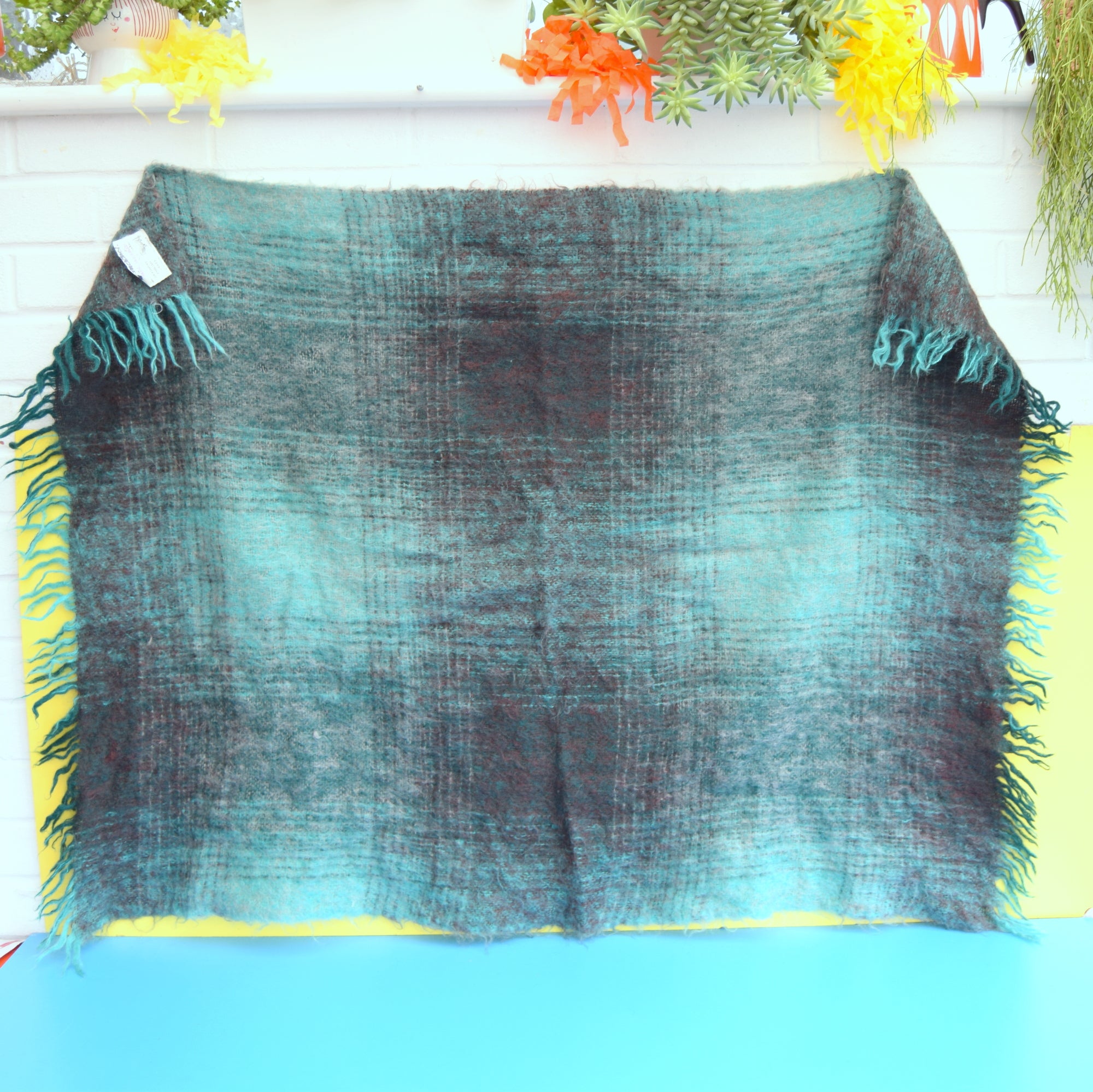 Small teal throw sale