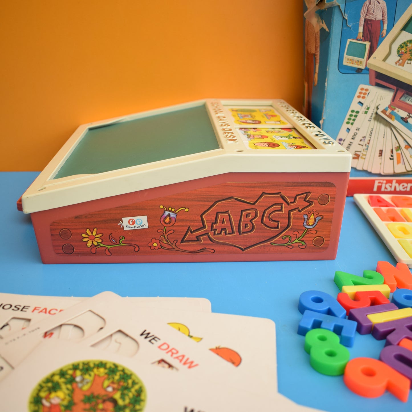 Vintage 1970s Fisher Price - Desk- Boxed