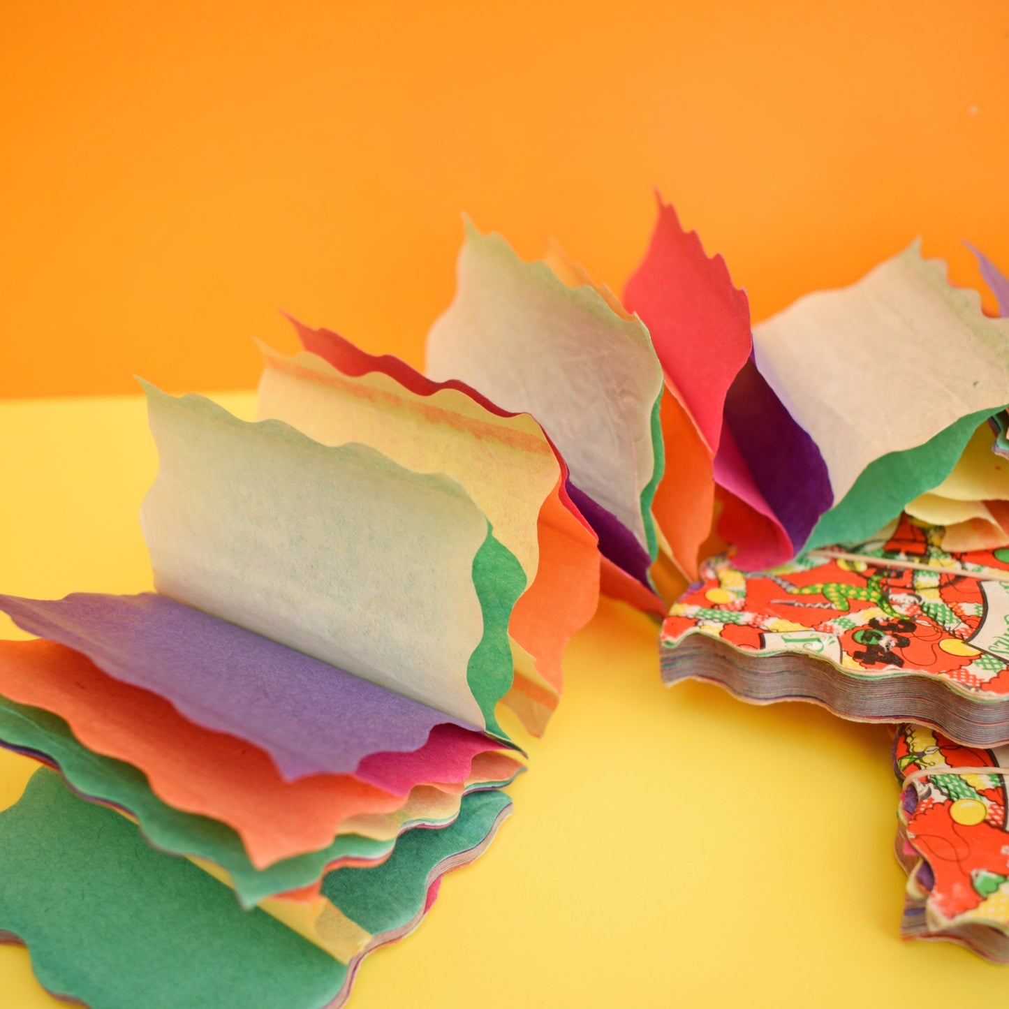 Vintage 1950s Paper Garlands /Streamers