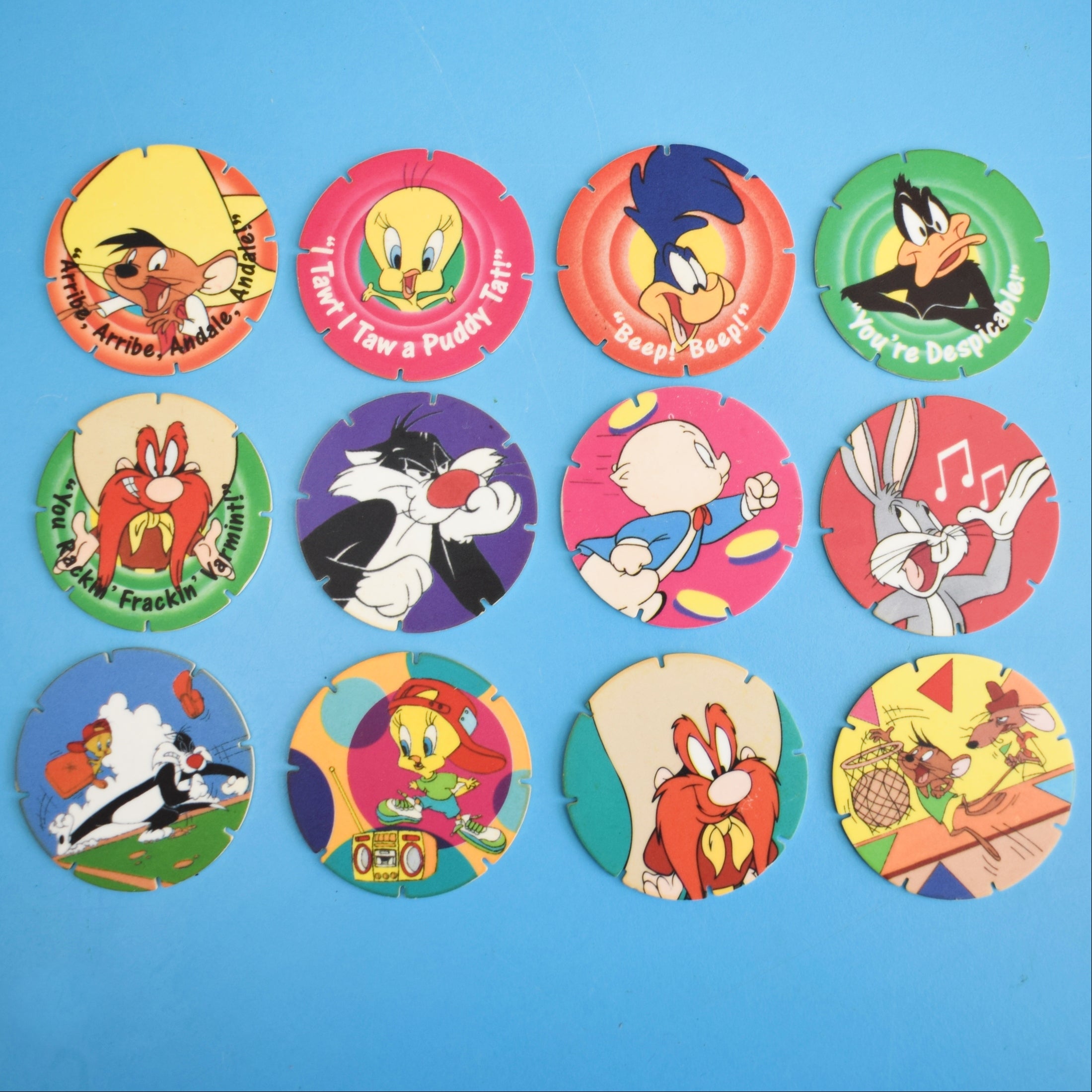 Vintage 1990s Pogs / Tazos Inc Slammers – Pineapple Retro