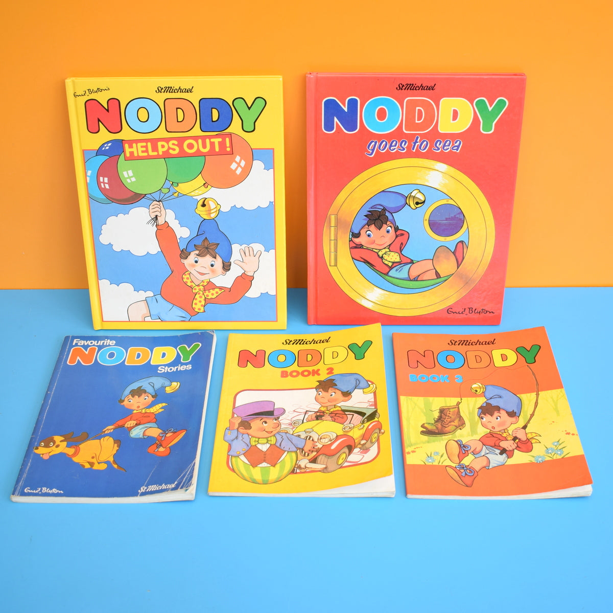 Vintage 1980s Noddy Book Set – Pineapple Retro