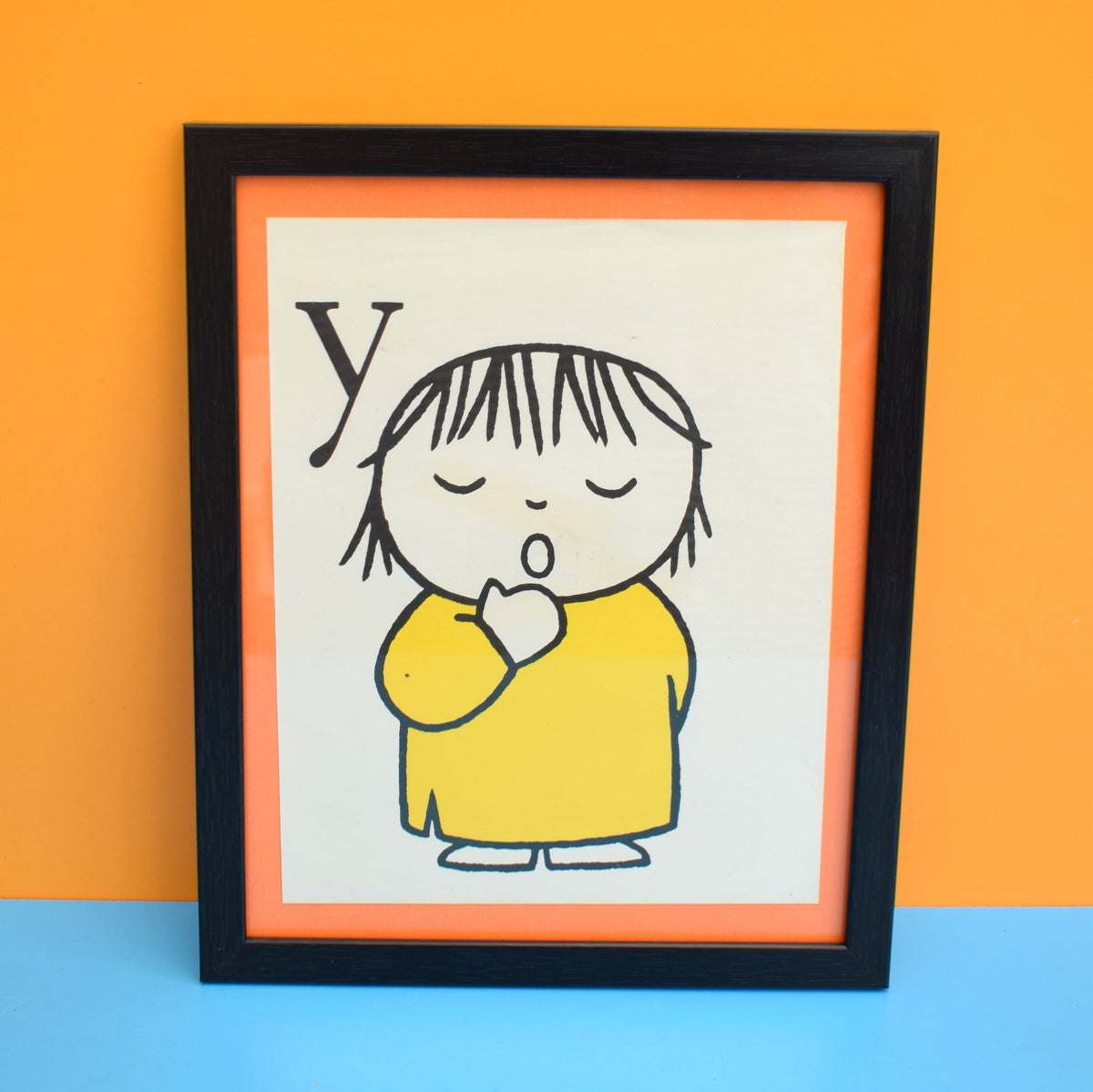 Vintage 1970s Dick Bruna Letter Pictures - Miffy & Friends