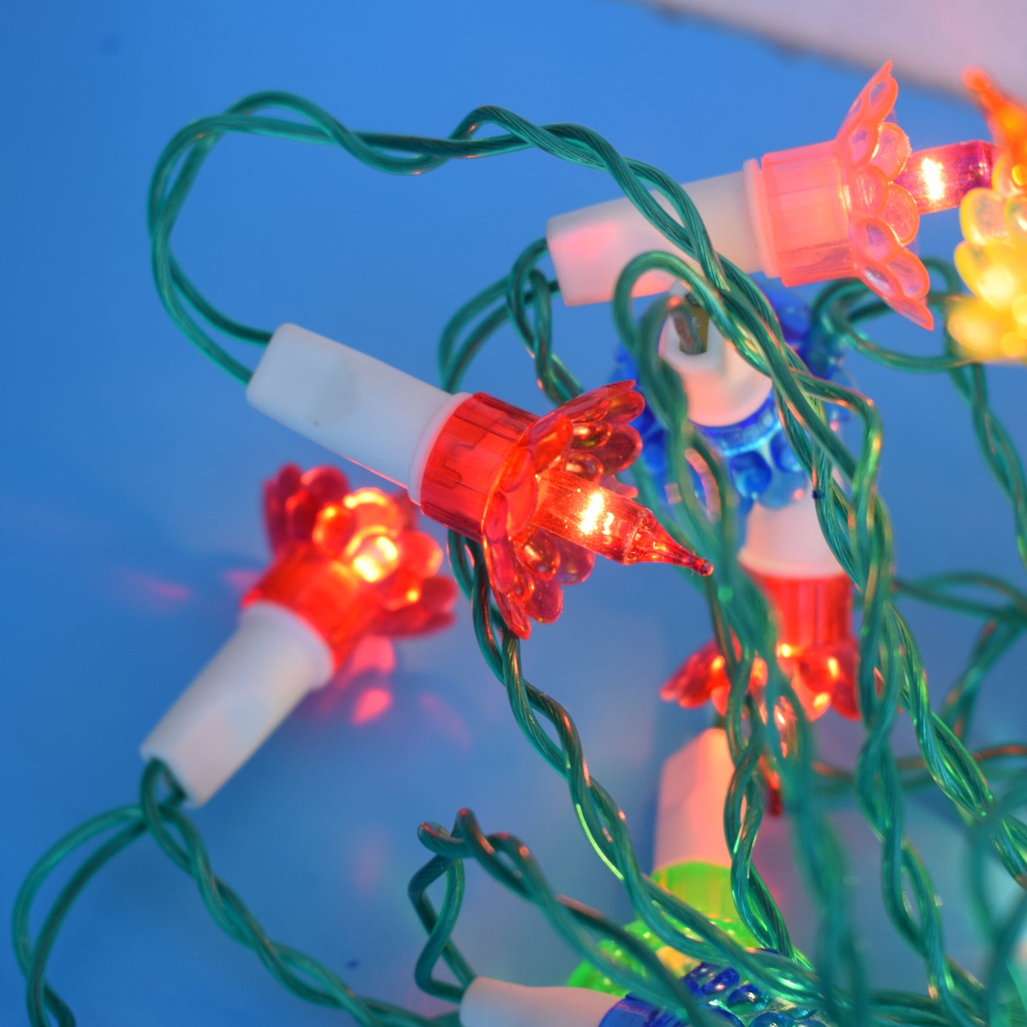 Vintage 1970s Christmas Lights- Pifco