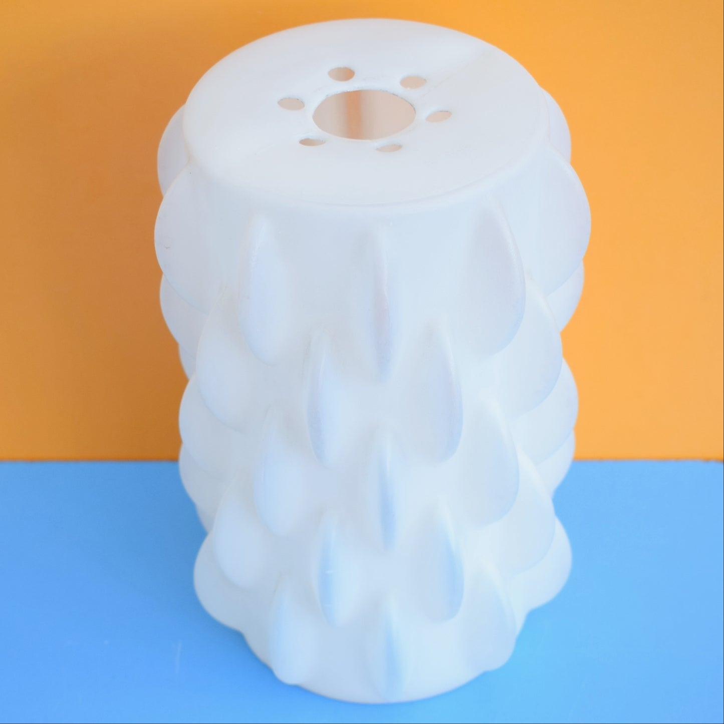 Vintage 1960s Moulded Plastic Lamp Shade