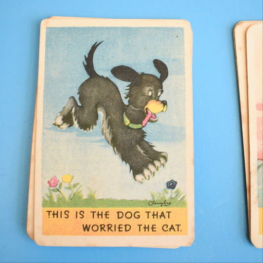 Vintage 1950s Snap Cards - House Jack Built