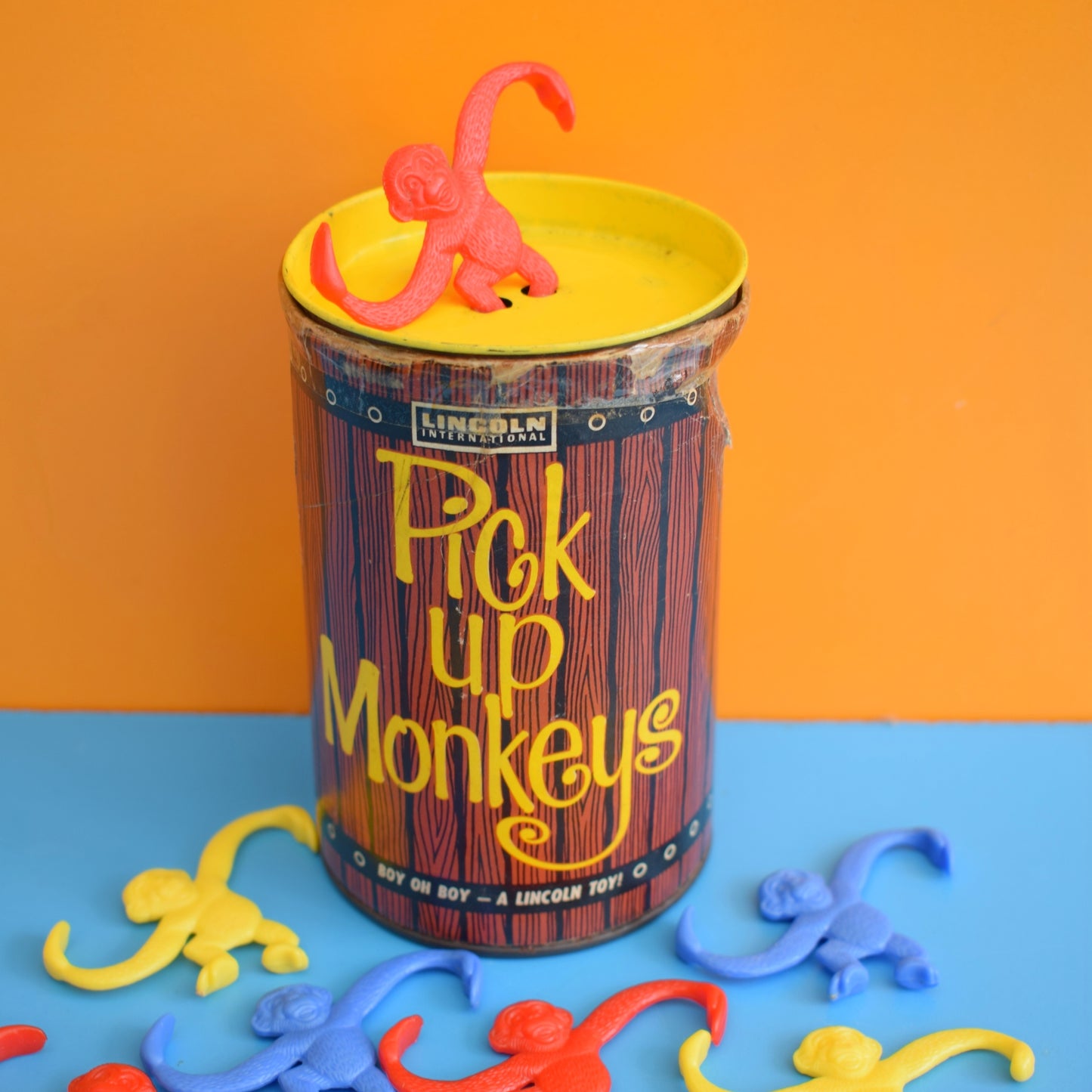 Vintage 1960s Pick Up Monkeys Game