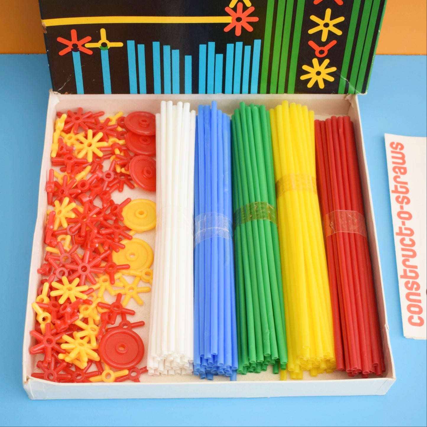 Vintage 1960s Construct O Straws