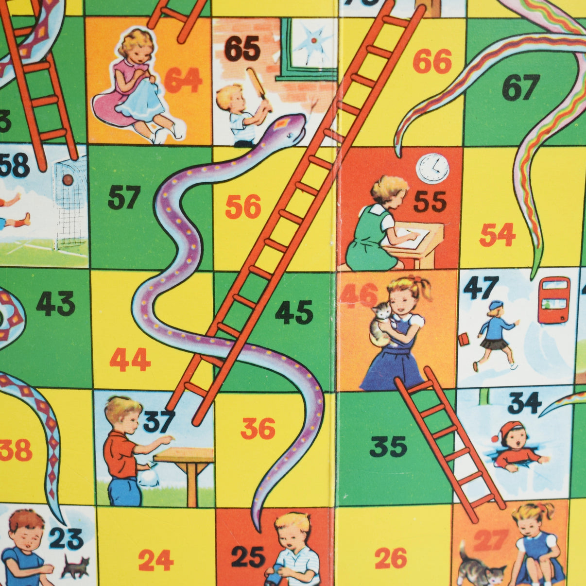 Vintage 1970s Ludo / Snakes & LAdders Games – Pineapple Retro