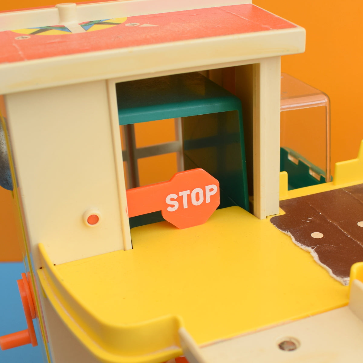 Vintage 1970s Fisher Price Car Park / Garage