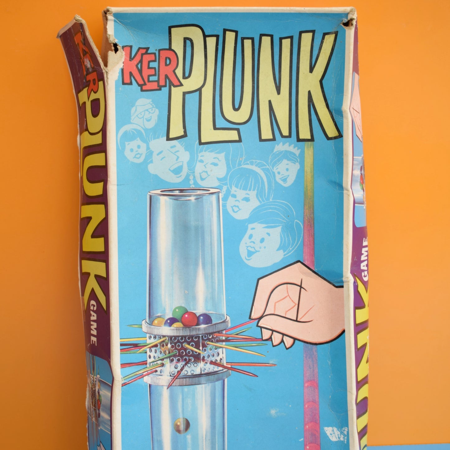 Vintage 1960s Kerplunk Game - Great Graphics