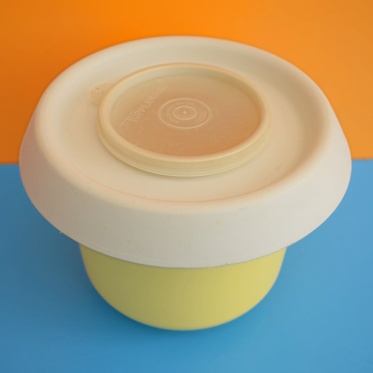 Vintage 1960s Tupperware Multi Mixing Bowl- Yellow